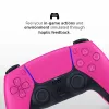 Comando Sony DualSense v3 para PlayStation 5 — rosa, Bluetooth e USB Type-C, bateria integrada