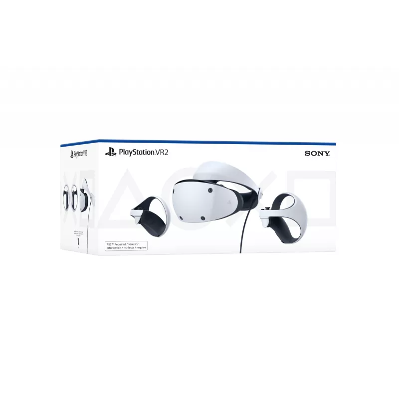 Visor montado na cabeça dedicado Sony PlayStation VR2 preto, branco