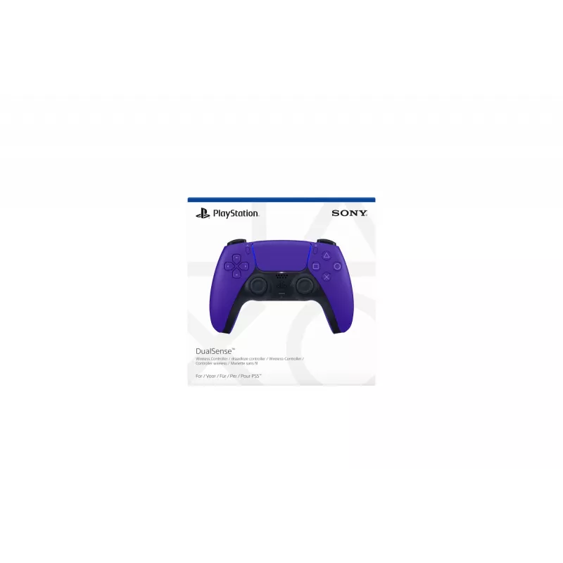 Comando sem fios Sony DualSense Galactic Purpl V2, comando, PlayStation 5, botão Voltar, botão Menu, botão Start, analógico/digital, vários, com fios e sem fios