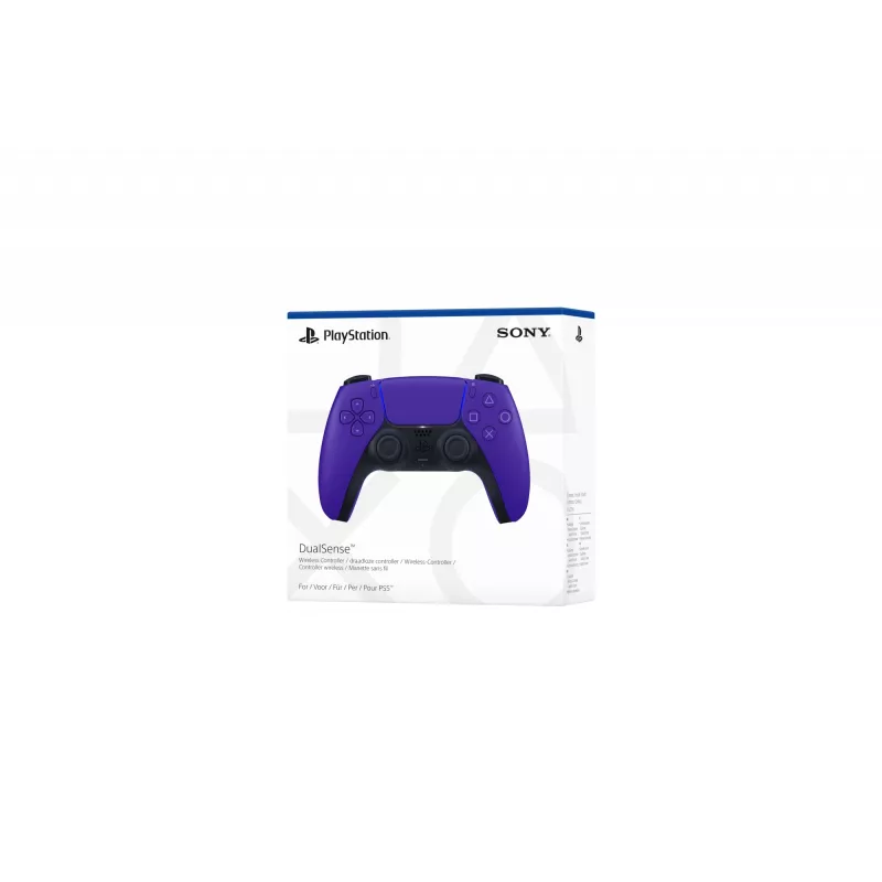 Comando sem fios Sony DualSense Galactic Purpl V2, comando, PlayStation 5, botão Voltar, botão Menu, botão Start, analógico/digital, vários, com fios e sem fios
