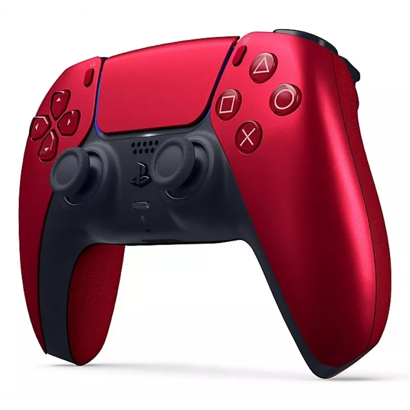 Comando Sony DualSense vermelho – comando sem fios/com fios PlayStation 5, Bluetooth 5.1, USB-C, bateria de 1560 mAh, altifalante incorporado, touchpad