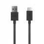 Sony UCB20 cabo USB USB 2.0 1 m USB A USB C preto