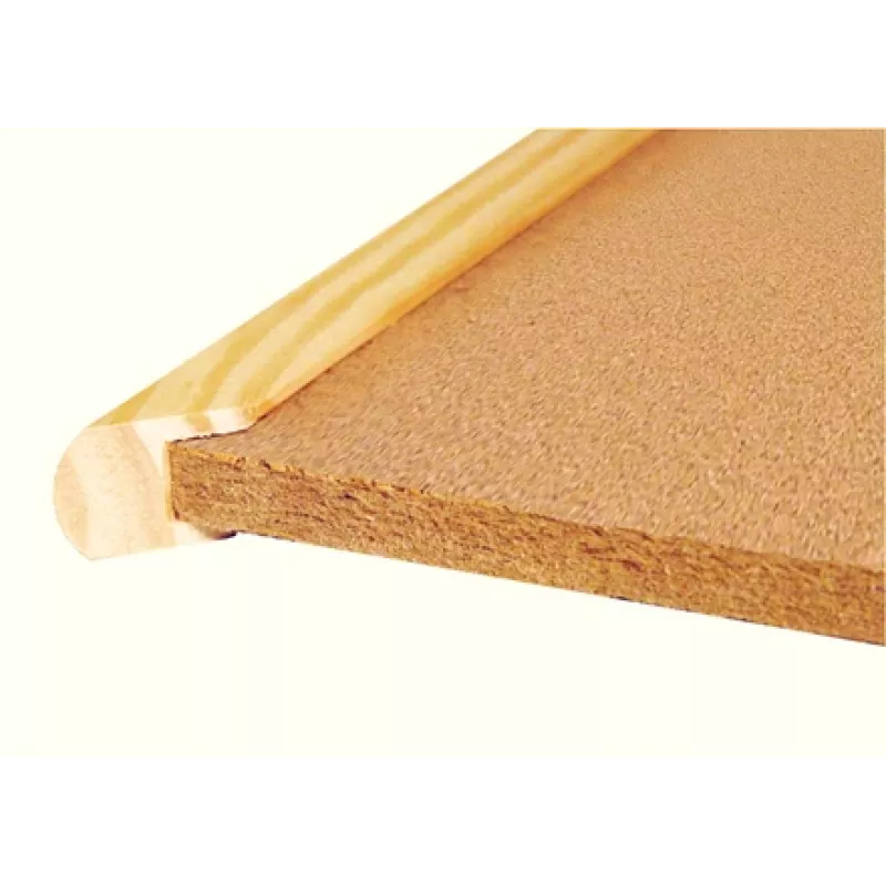 Quadro de cortiça standard Esselte moldura de madeira 100x60cm, madeira, madeira, cortiça, horizontal, standard, 595 mm