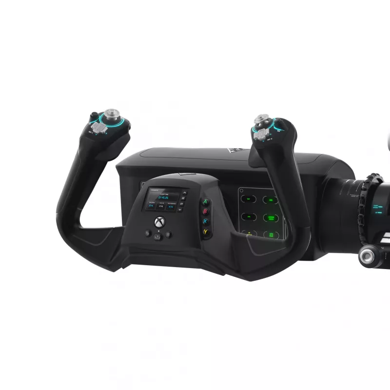Simulador de voo Turtle Beach VelocityOne Flight preto USB analógico digital PC Xbox