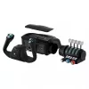 Simulador de voo Turtle Beach VelocityOne Flight preto USB analógico digital PC Xbox