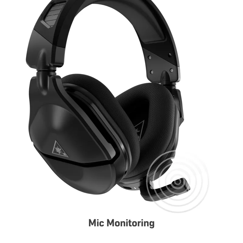 Headset Turtle Beach Stealth 600 Gen 2 MAX – com fios e sem fios, USB-C, circum-aural, 20–20000 Hz, preto