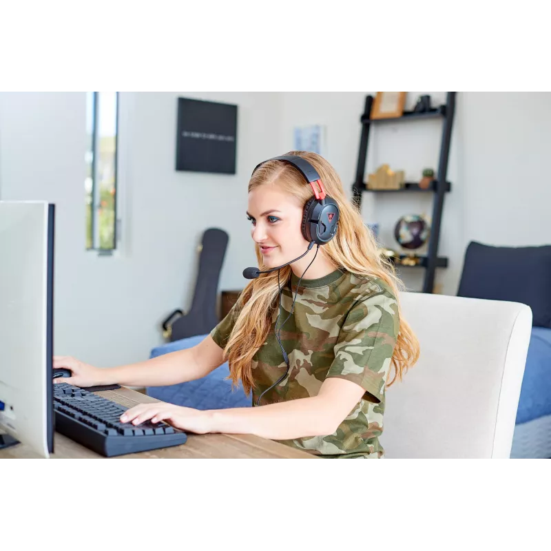 Turtle Beach Recon 50 headset com fios gaming – PC, Xbox Series X ou S, Xbox One, PS5 e PS4