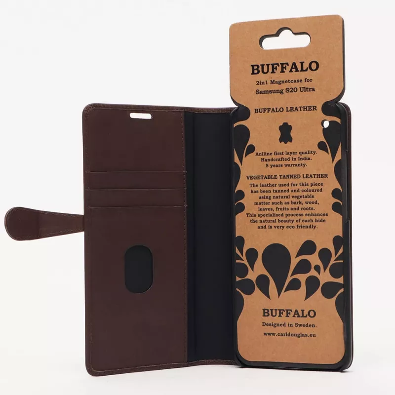 Buffalo 590028 capa para telemóvel 17,5 cm (6,9 polegadas) carteira castanho