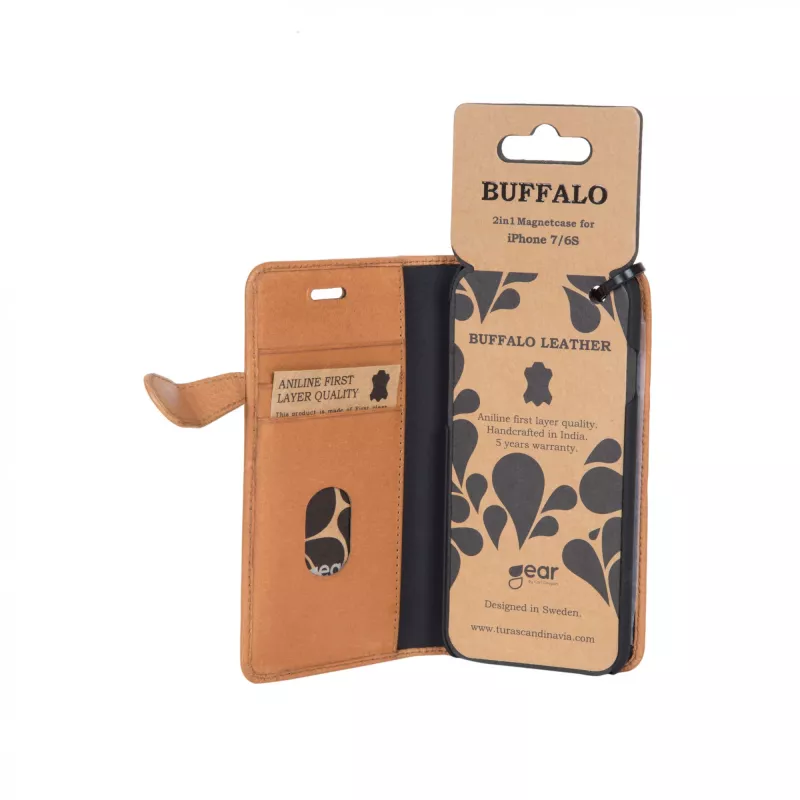 Buffalo 657514 capa para telemóvel 11,9 cm (4,7 polegadas) flip case cognac