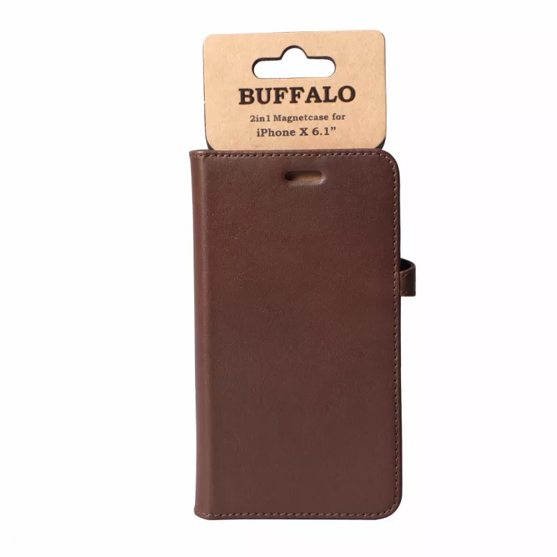 Buffalo 658562 capa para telemóvel 15,5 cm (6,1 polegadas) folio castanho