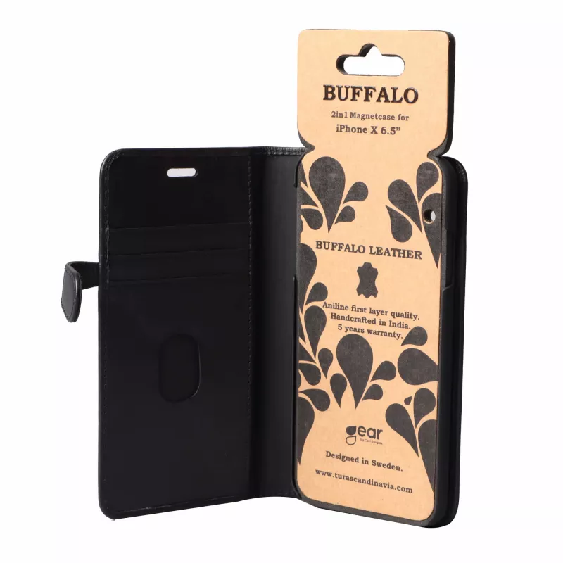 Buffalo 658564 capa para telemóvel folio preto