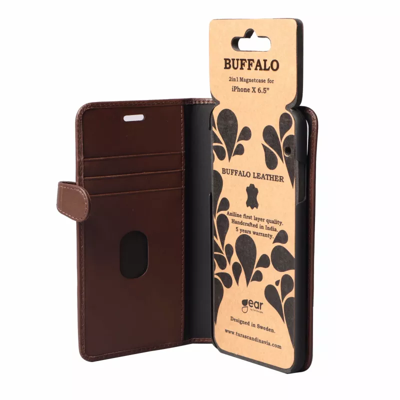 Buffalo 658565 capa para telemóvel carteira castanho