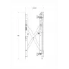 Suporte de parede para video wall Multibrackets M Public Push HD