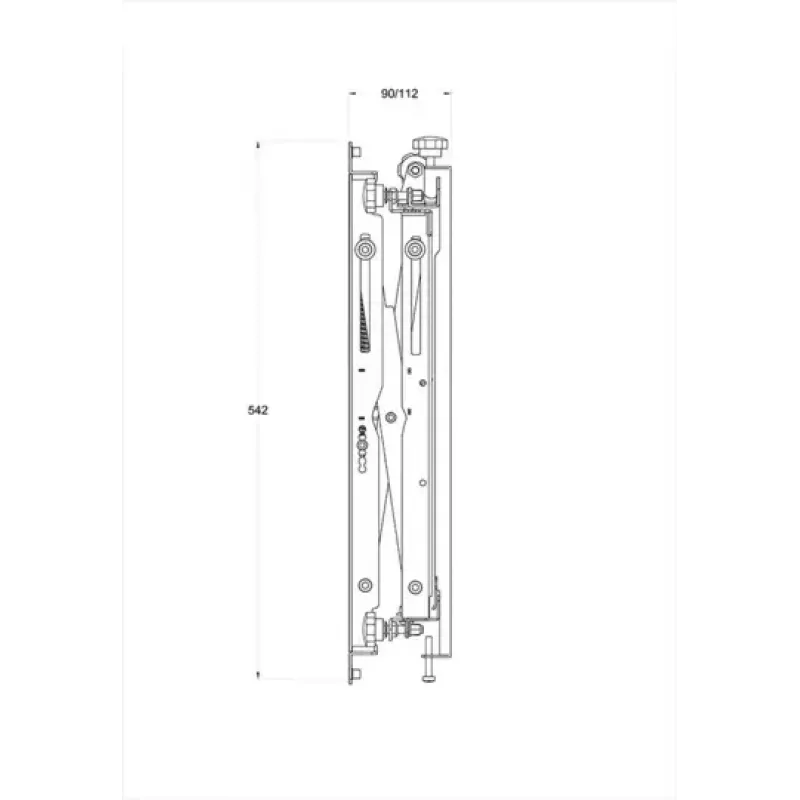 Suporte de parede para video wall Multibrackets M Public Push HD