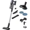 Aspirador vertical 2 em 1 Electrolux EP61H21WET, a bateria, limpeza a seco, sem saco, 0,6 l, 85 W, azul, 2,5 Ah
