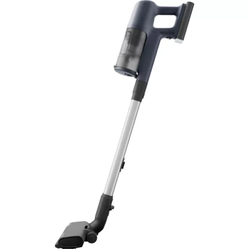Aspirador vertical 2 em 1 Electrolux EP61H21WET, a bateria, limpeza a seco, sem saco, 0,6 l, 85 W, azul, 2,5 Ah