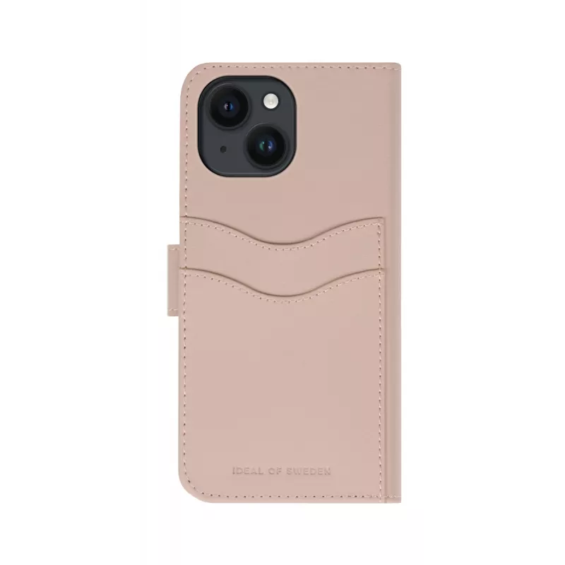 Carteira magnética iDeal of Sweden Magnet Wallet+ iPhone 13 / 14 / 16e rosa, capa flip, Apple, iPhone 13/14/16E, 15,4 cm (6,06