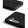 Capa de silicone iDeal of Sweden MagSafe Galaxy S24 / S25 preta
