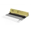 Cobertura para cabos Multibrackets M Universal preta 18 mm de largura 1600 mm de comprimento