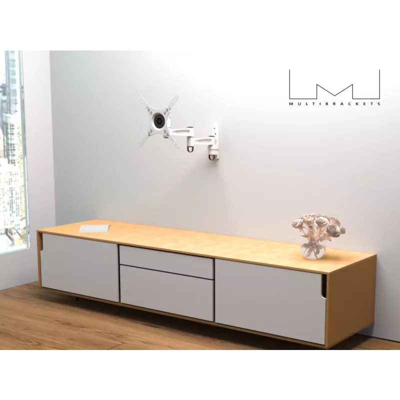 Suporte Multibrackets M VESA Flexarm 360 III branco 15 kg 15-32