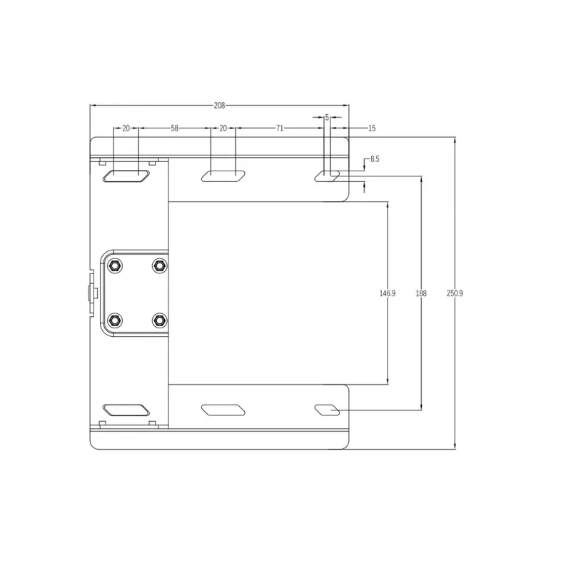 Suporte de braço articulado MULTIBRACKETS M Universal 180° – para ecrãs de 26