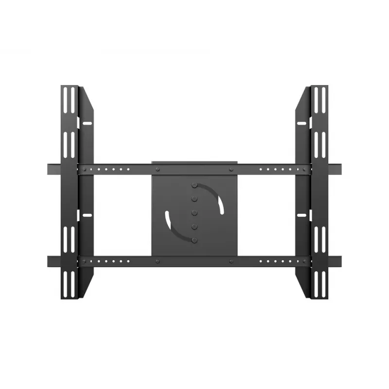 Suporte de chão para ecrã único MULTIBRACKETS M Public Display – preto, suporta até 60 kg, VESA 200x200–800x400