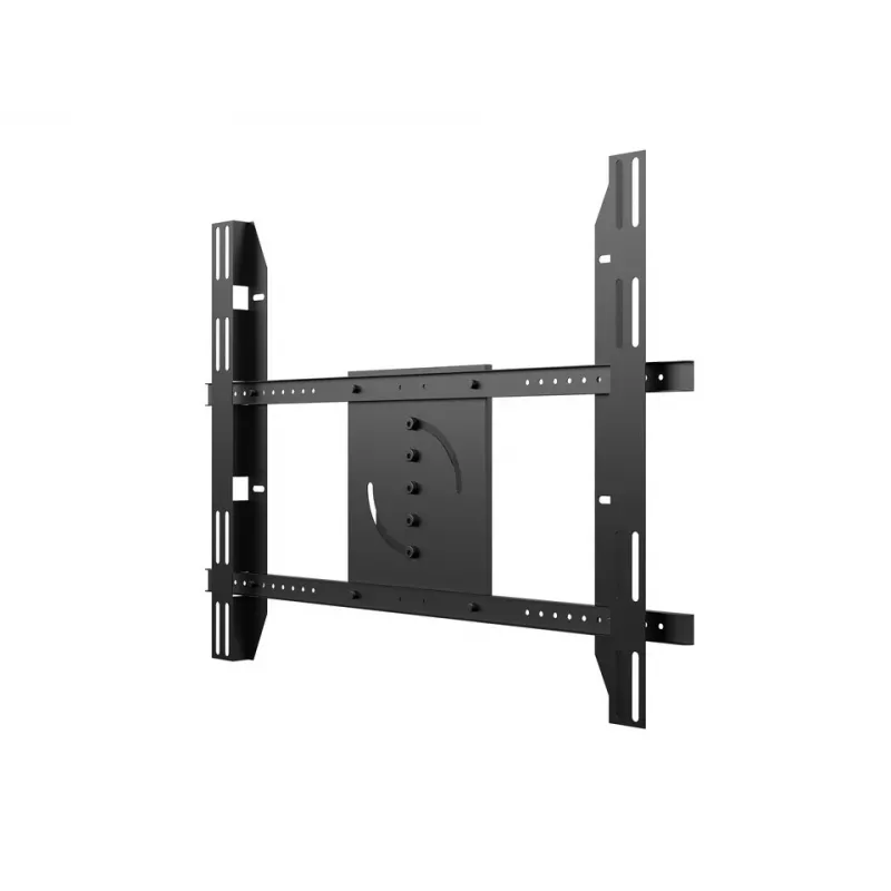 Suporte de chão para ecrã único MULTIBRACKETS M Public Display – preto, suporta até 60 kg, VESA 200x200–800x400