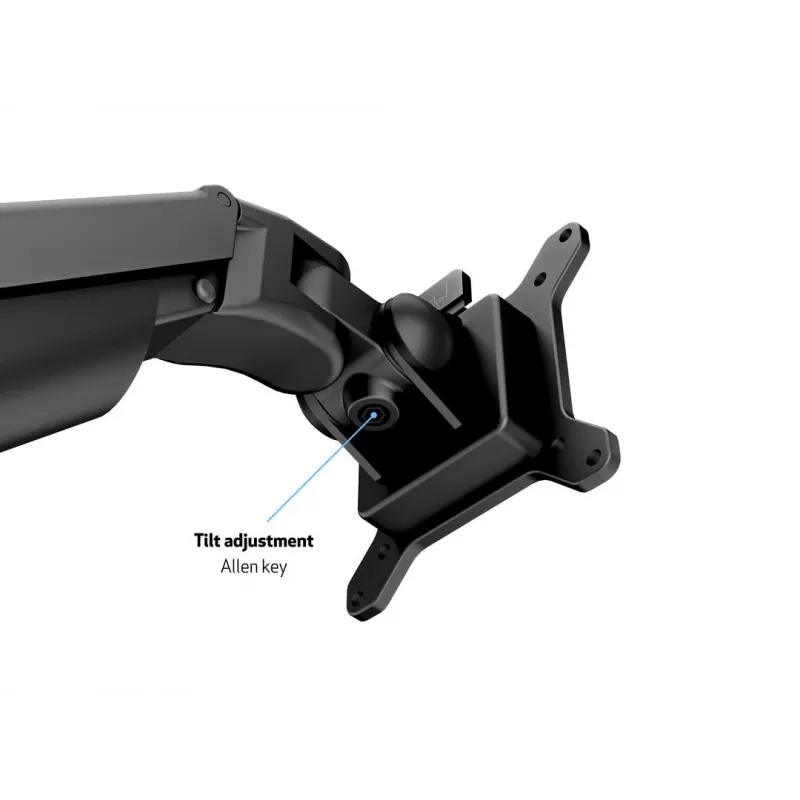 Braço com elevação a gás Multibrackets M VESA Gas Lift Arm Single preto