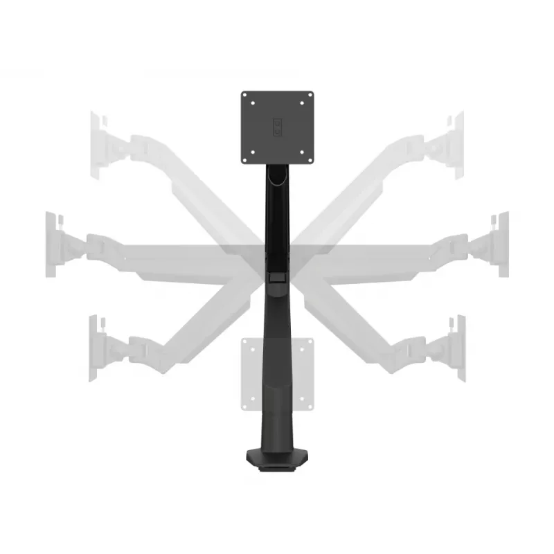 Braço com elevação a gás Multibrackets M VESA Gas Lift Arm Single preto