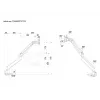 Braço com elevação a gás Multibrackets M VESA Gas Lift Arm Single preto