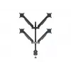 Braço com elevação a gás Multibrackets M VESA Gas Lift Arm Quad preto 40 kg 15-32