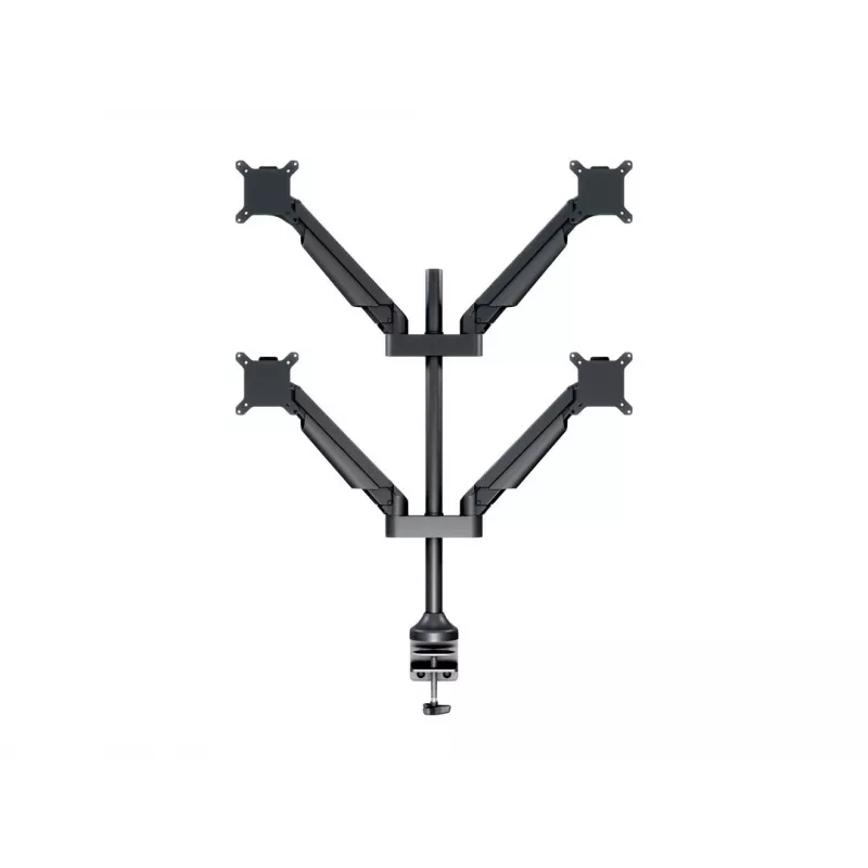 Braço com elevação a gás Multibrackets M VESA Gas Lift Arm Quad preto 40 kg 15-32
