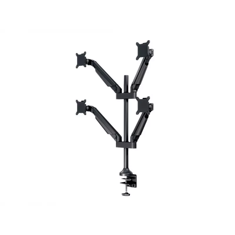 Braço com elevação a gás Multibrackets M VESA Gas Lift Arm Quad preto 40 kg 15-32