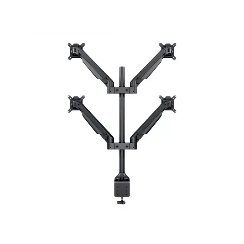 Braço com elevação a gás Multibrackets M VESA Gas Lift Arm Quad preto 40 kg 15-32