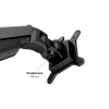 Braço com elevação a gás Multibrackets M VESA Gas Lift Arm Quad preto 40 kg 15-32
