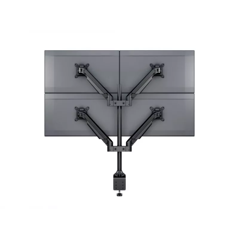 Braço com elevação a gás Multibrackets M VESA Gas Lift Arm Quad preto 40 kg 15-32