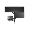 Braço com elevação a gás Multibrackets M VESA Gas Lift Arm Quad preto 40 kg 15-32