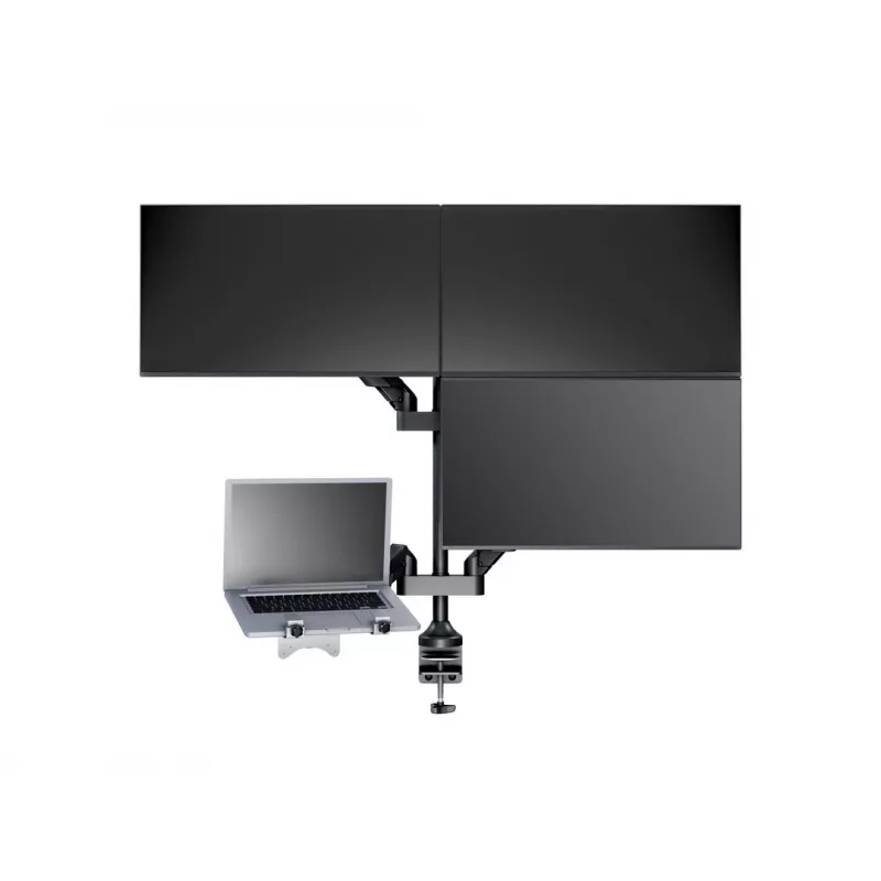 Braço com elevação a gás Multibrackets M VESA Gas Lift Arm Quad preto 40 kg 15-32