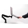Suporte para portátil Multibrackets M braço a gás prateado