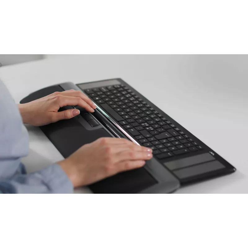 Rato Mousetrapper Delta cinzento Extended USB-A