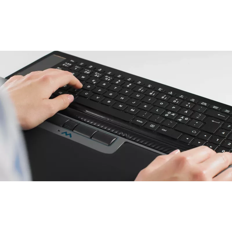 Rato Mousetrapper Delta cinzento Extended USB-A