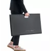 Tapete de pé Mousetrapper Active Standing Mat — retangular, preto, 740×450 mm, 1,8 cm de espessura