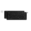Teclado sem fios Mousetrapper Type Mini QWERTY NORDIC – USB-C, RF Wireless, Bluetooth, preto