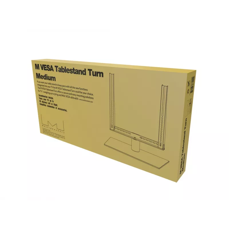 Suporte de mesa Multibrackets M VESA Tablestand Turn preto médio MAX 400x400