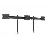 Kit de extensão para suporte de mesa de três monitores MULTIBRACKETS M VESA para 3 ecrãs 24–32 polegadas até 24 kg, alumínio/plástico, preto