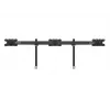 Kit de extensão para suporte de mesa de três monitores MULTIBRACKETS M VESA para 3 ecrãs 24–32 polegadas até 24 kg, alumínio/plástico, preto