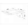 Suporte de auscultadores Multibrackets M Headset Holder Wall White