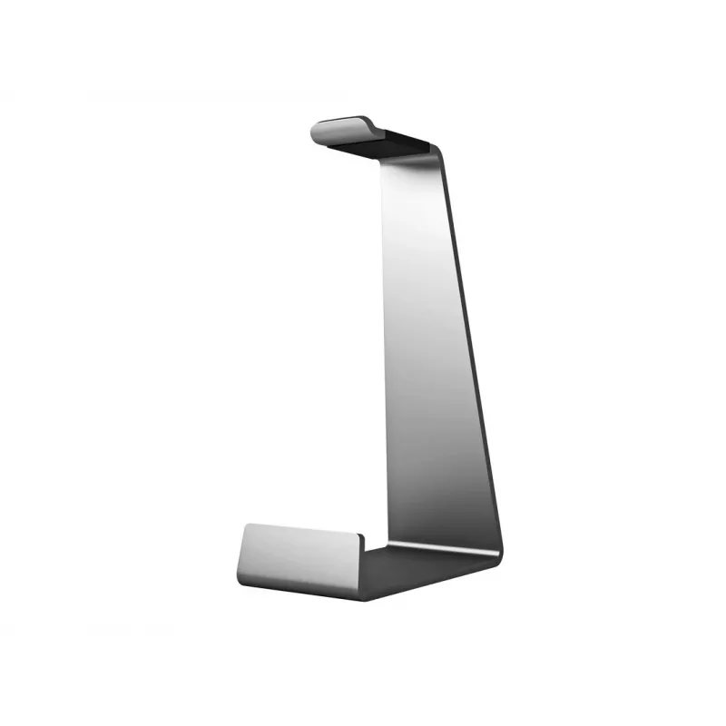Suporte para auscultadores Multibrackets M Headset Holder suporte de mesa prateado alumínio