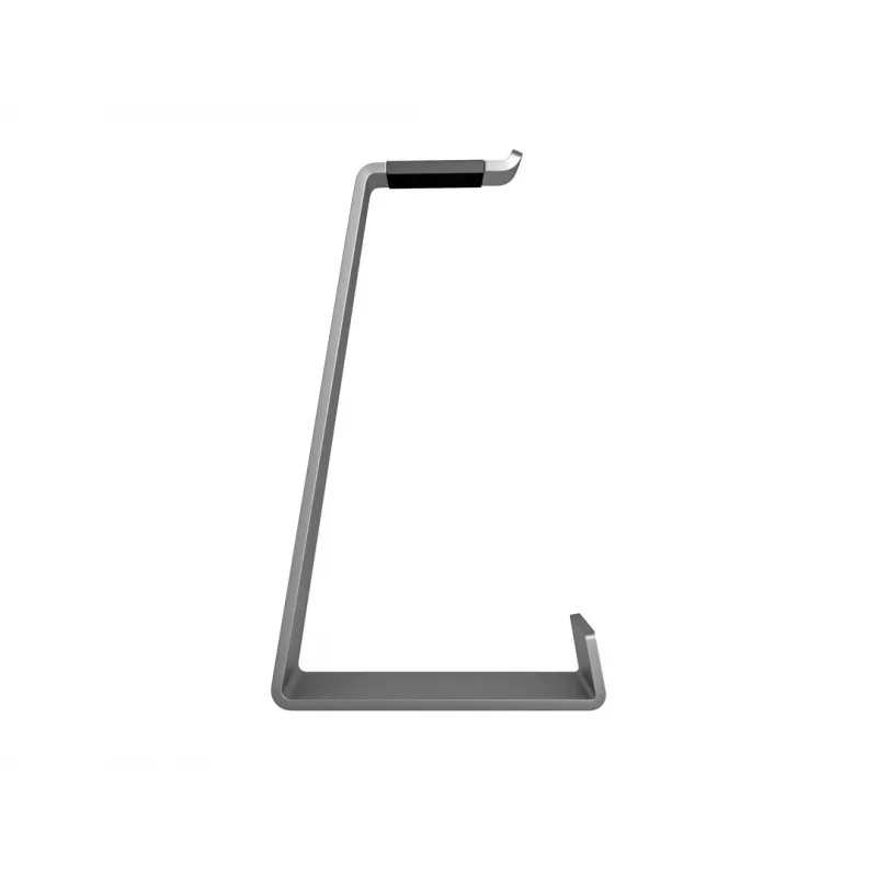 Suporte para auscultadores Multibrackets M Headset Holder suporte de mesa prateado alumínio