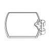 Prateleira Multibrackets M Public Floorstand Shelf Basic 150 preto plástico aço